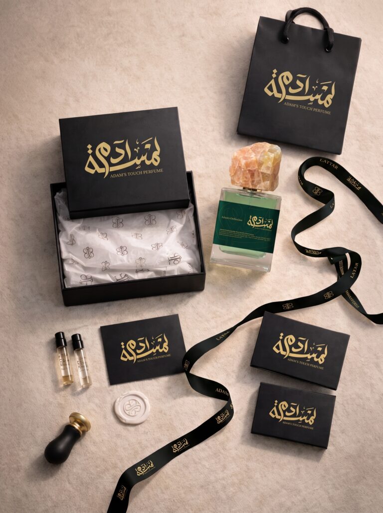 perfume gift set mockup 2K